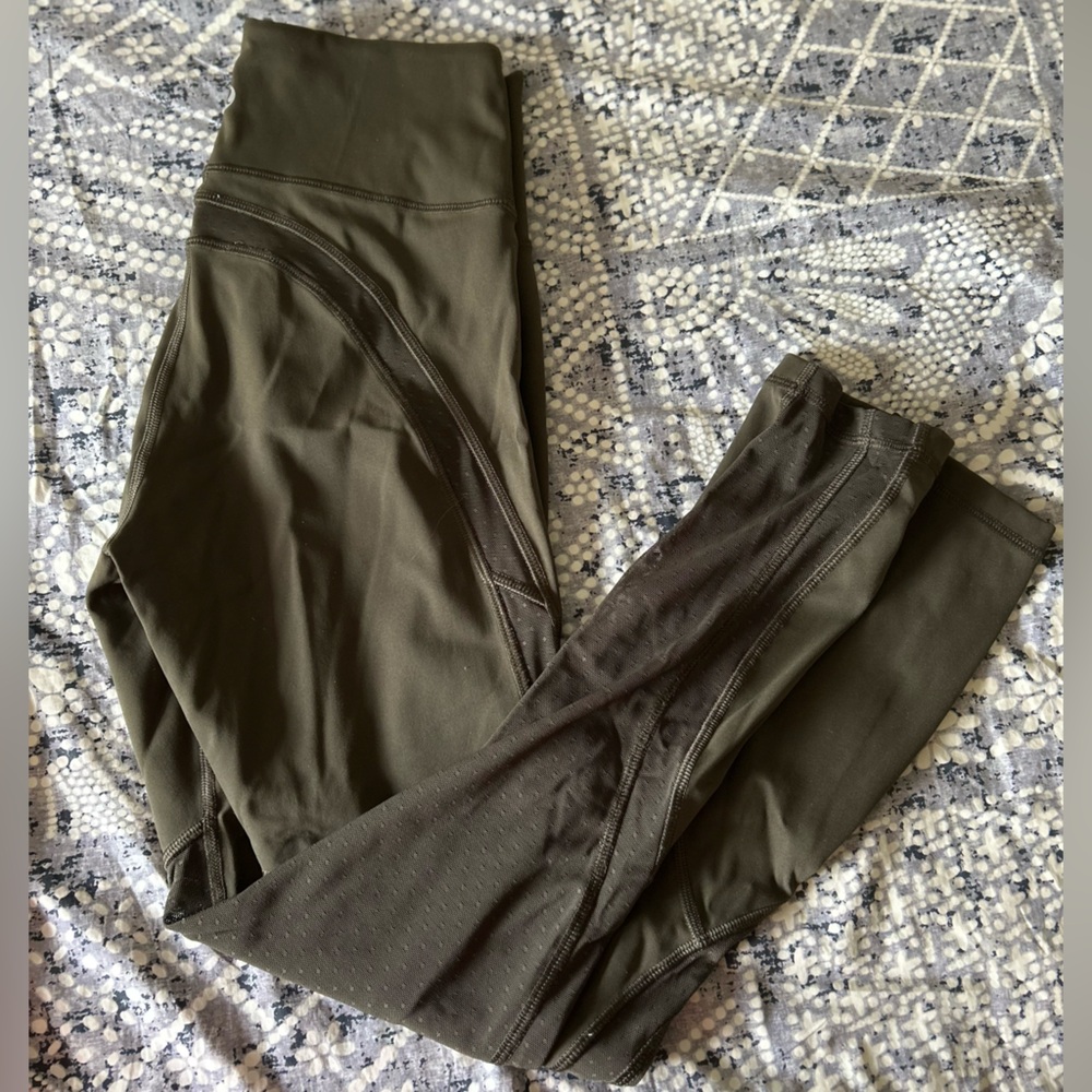 lululemon athletica Olive Green Leggings